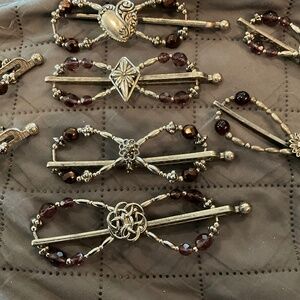 Lot of 8 Lilla Rose (flexi8) hair clips